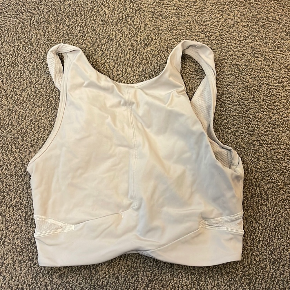 LuLu Lemon Cream Crop Top